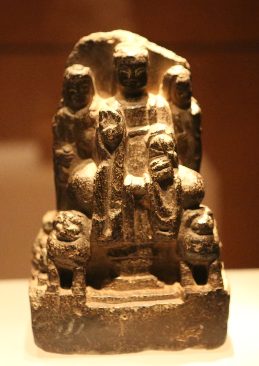 2020年12月18日,首都博物馆古代佛像艺术精品展.