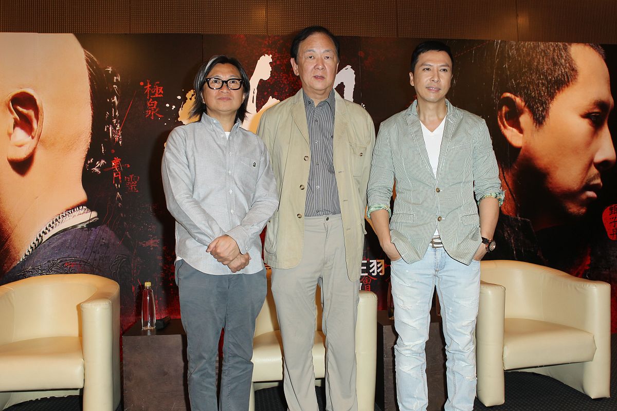 2011年7月21日,台北,电影《武侠》举行影迷座谈会.   陈可辛   王羽  