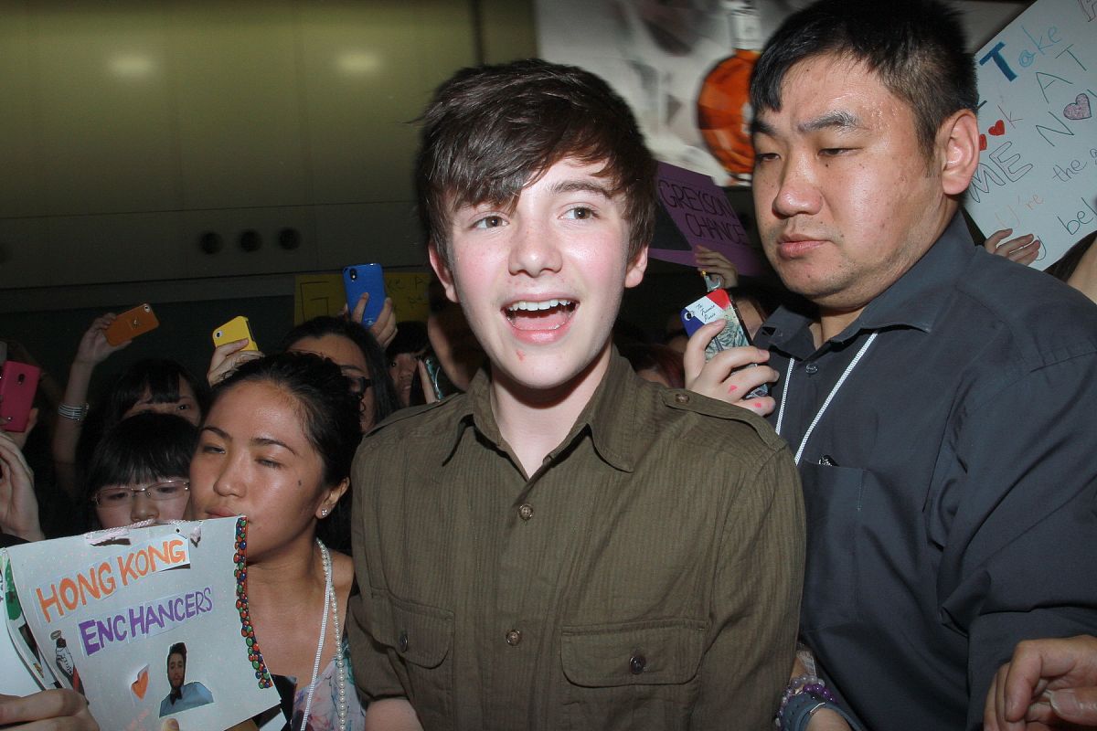 2012年4月28日,香港,天才神童,lady gaga师弟格雷森·蔡斯greyson cha