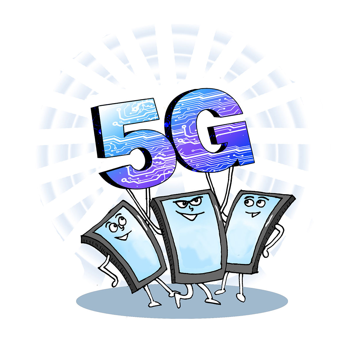 漫画:5g