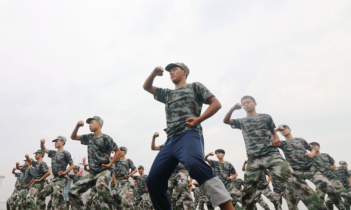 写军训推文相关的标题