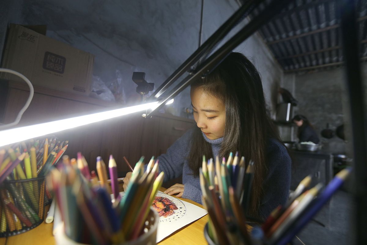 飞乐鸟凰国色彩铅礼盒：国风华夏百色彩铅，新年礼物首选