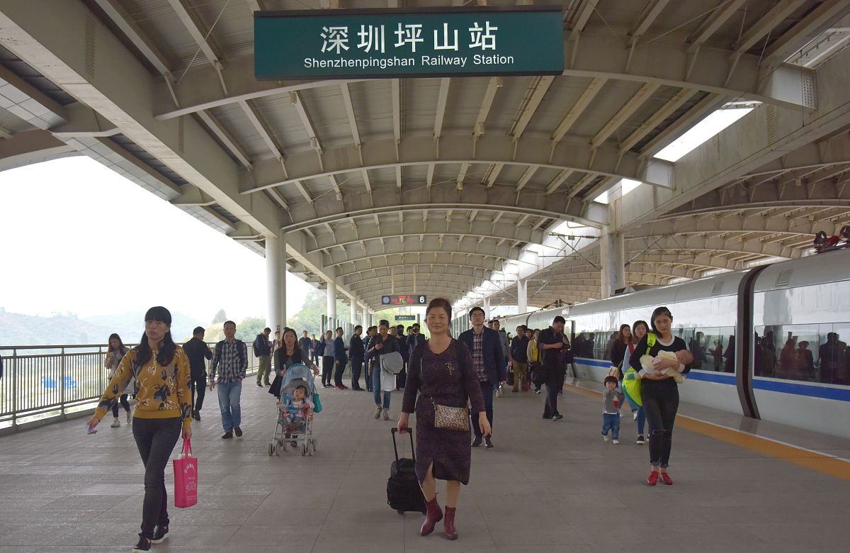 G952 高铁路线图：北京到广州途经站点