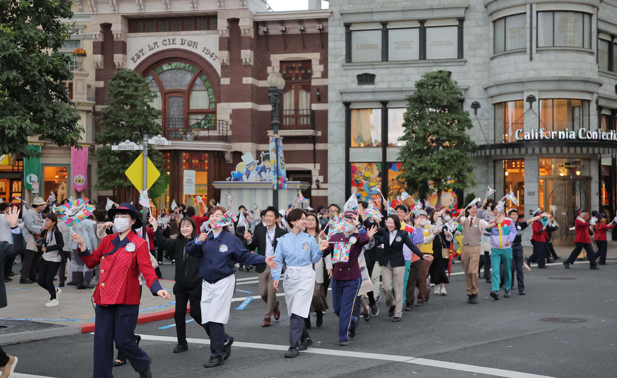 当地时间2026年3月31日,日本大阪市,日本环球影城(usj