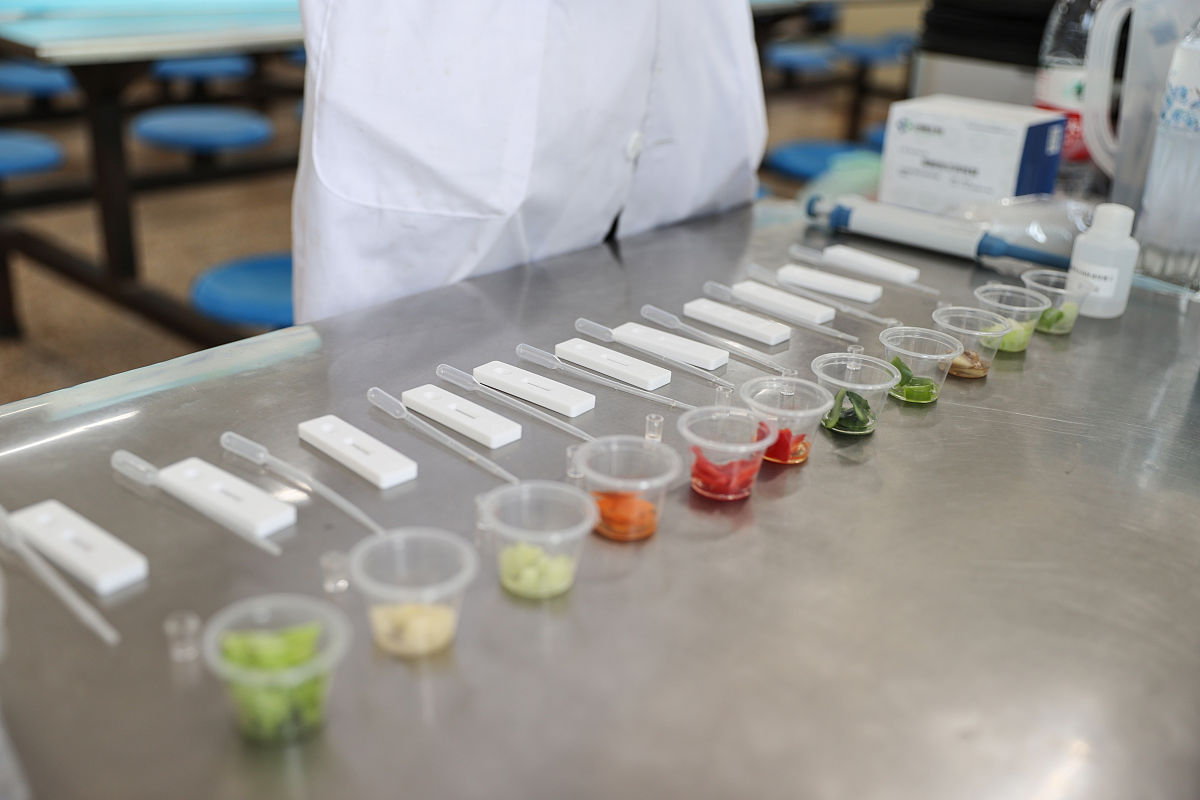 在做检测各类酒中甲醛的含量的实验来理解生物工程的重要性以及对公众的安全健康