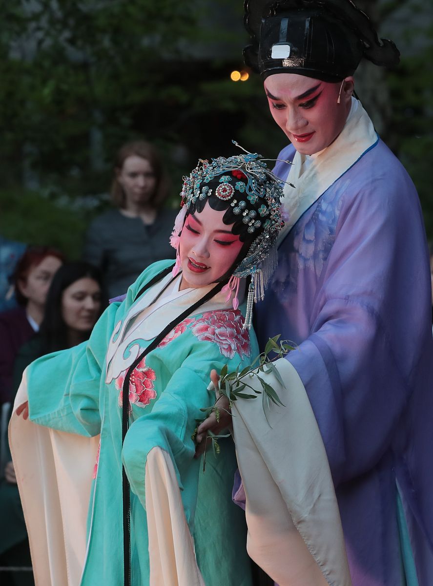 当地时间2019年5月14日,俄罗斯莫斯科,第14届契科夫