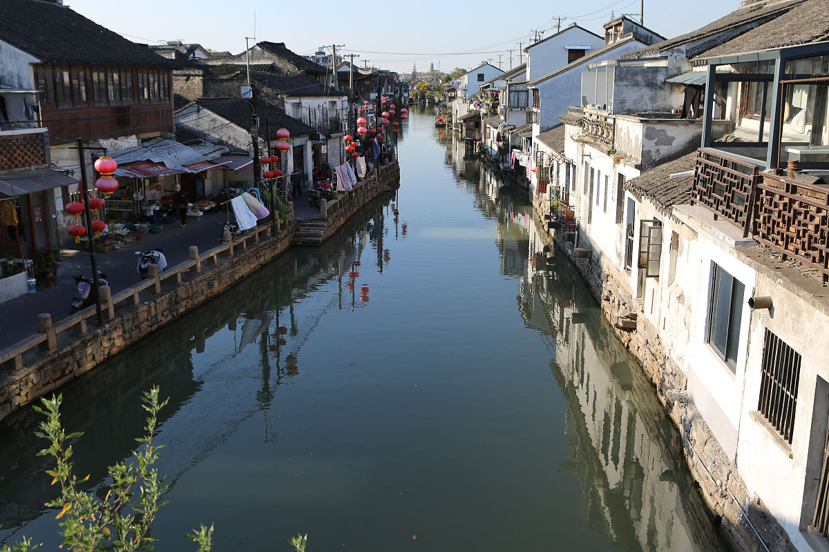 2020年11月12日,苏州山塘老街街景.