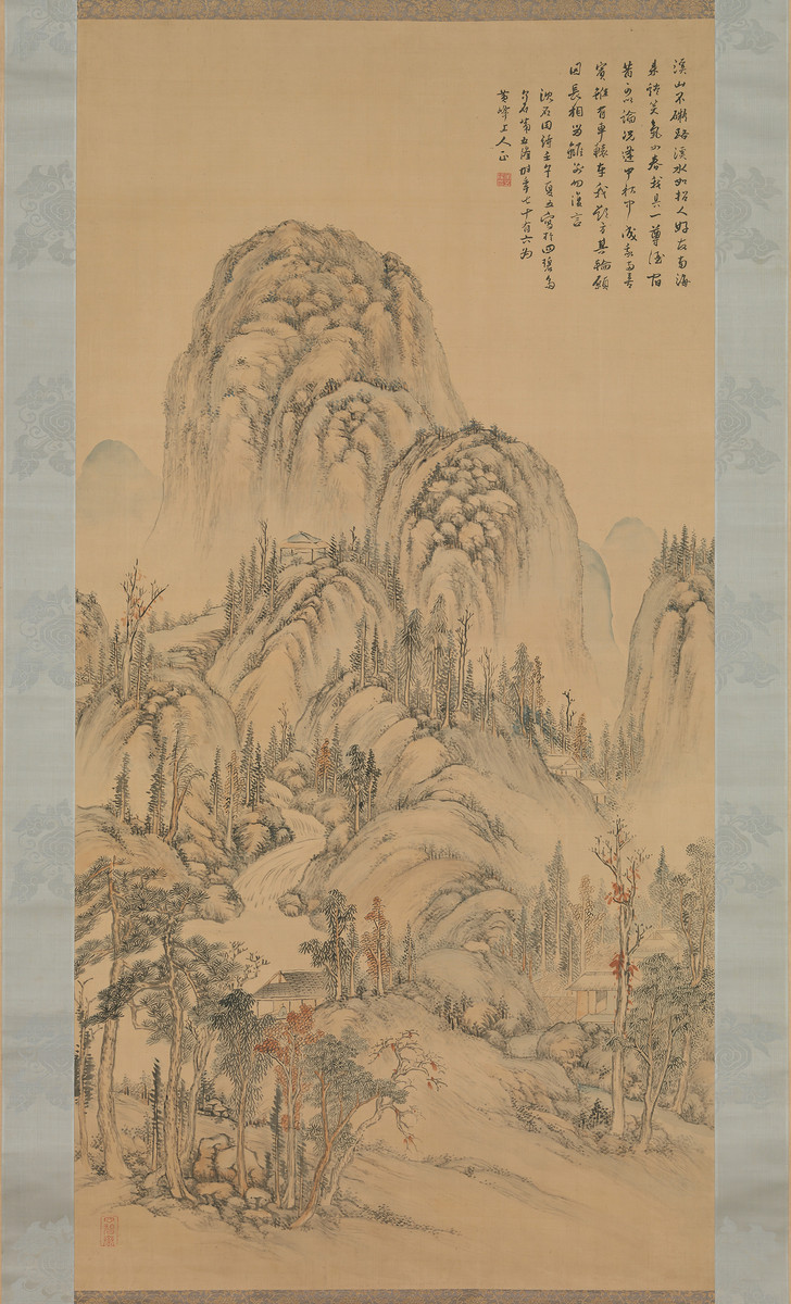 《富士山居图》黄文望艺术欣赏