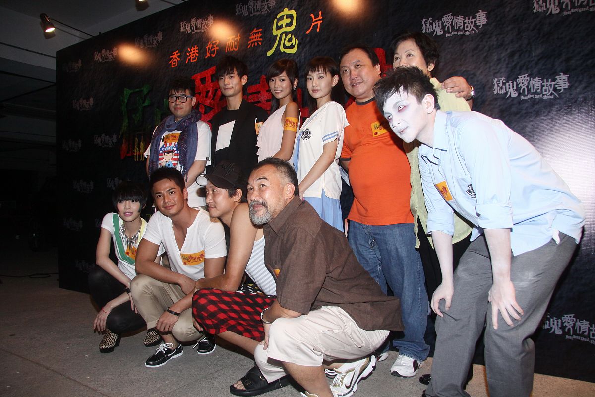 2011年8月31日,香港,电影《猛鬼爱情故事》于西贡一学校进行拍摄.+++_