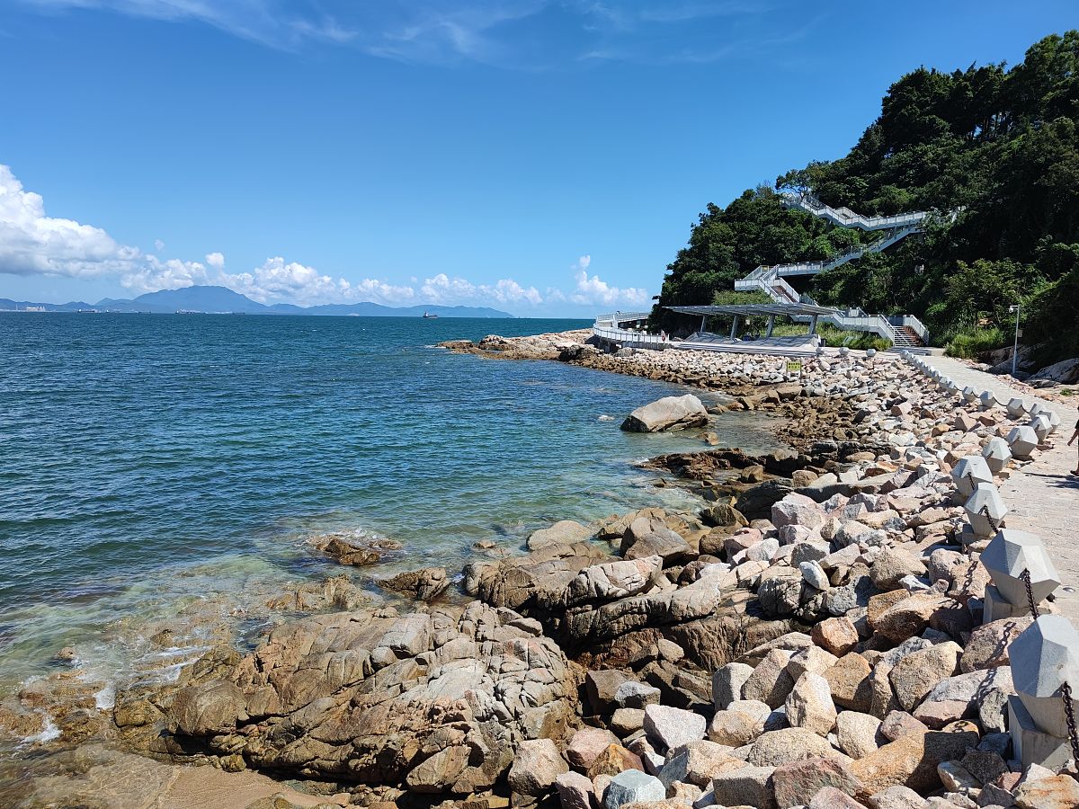 东莞到大梅沙海滨公园