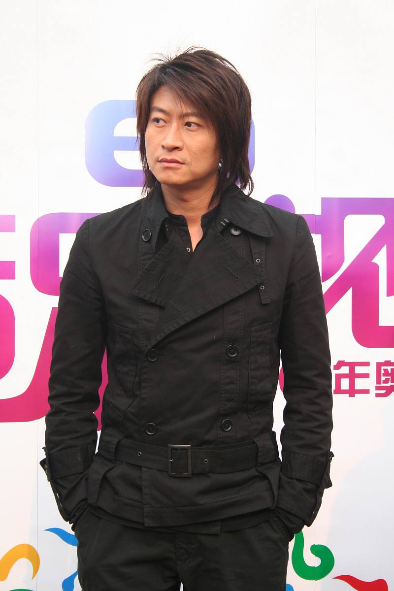 2007年 11月 7日 , 北京 , 黄晓明 , 游鸿明 在 北京 林业 大学 体育