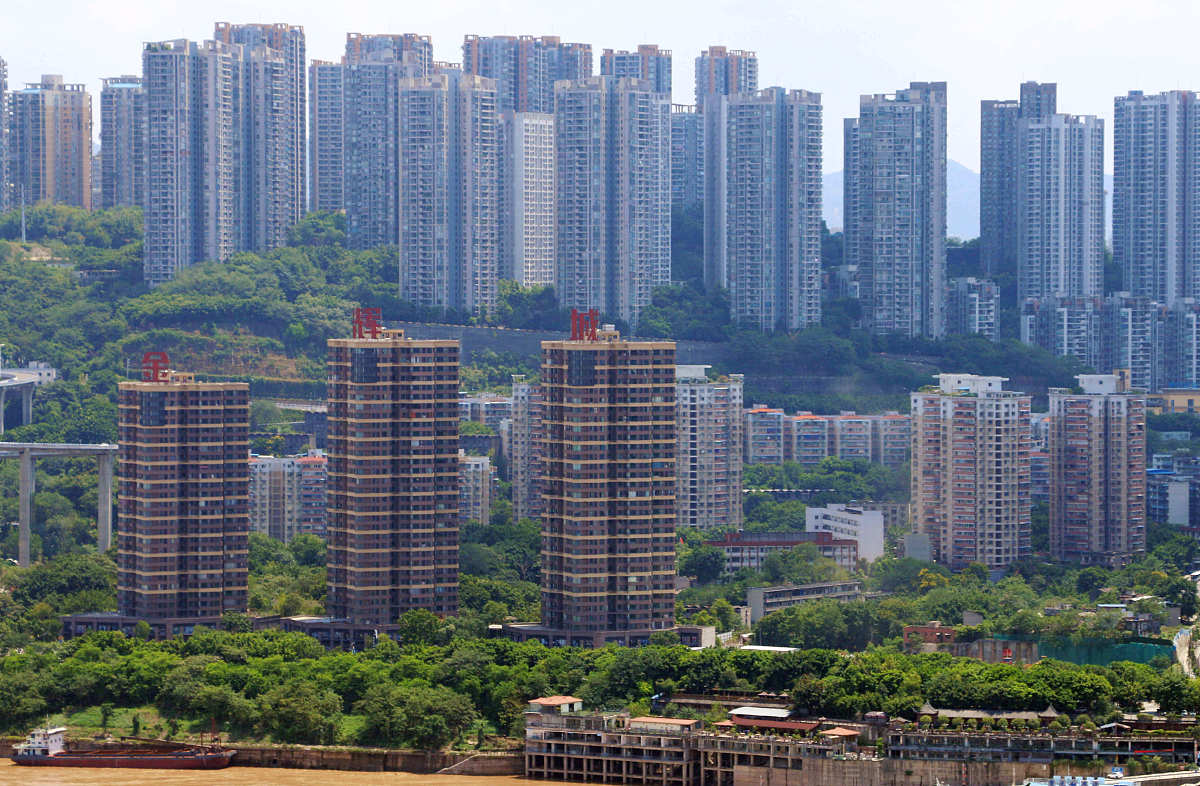重庆渝北区天空之城二期：高品质住宅小区，舒适生活典范
