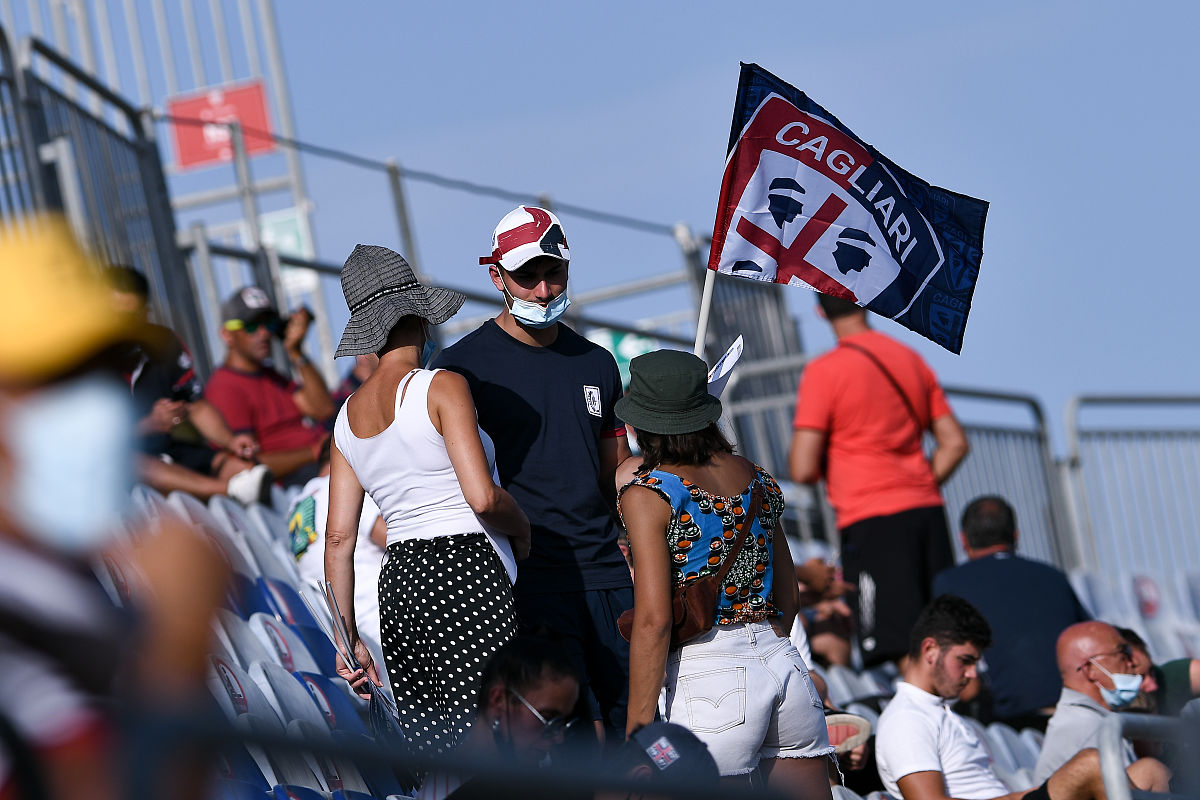 2021年8月23日,意大利,21/22意甲首轮,卡利亚里2-2斯佩齐亚.cagliari,