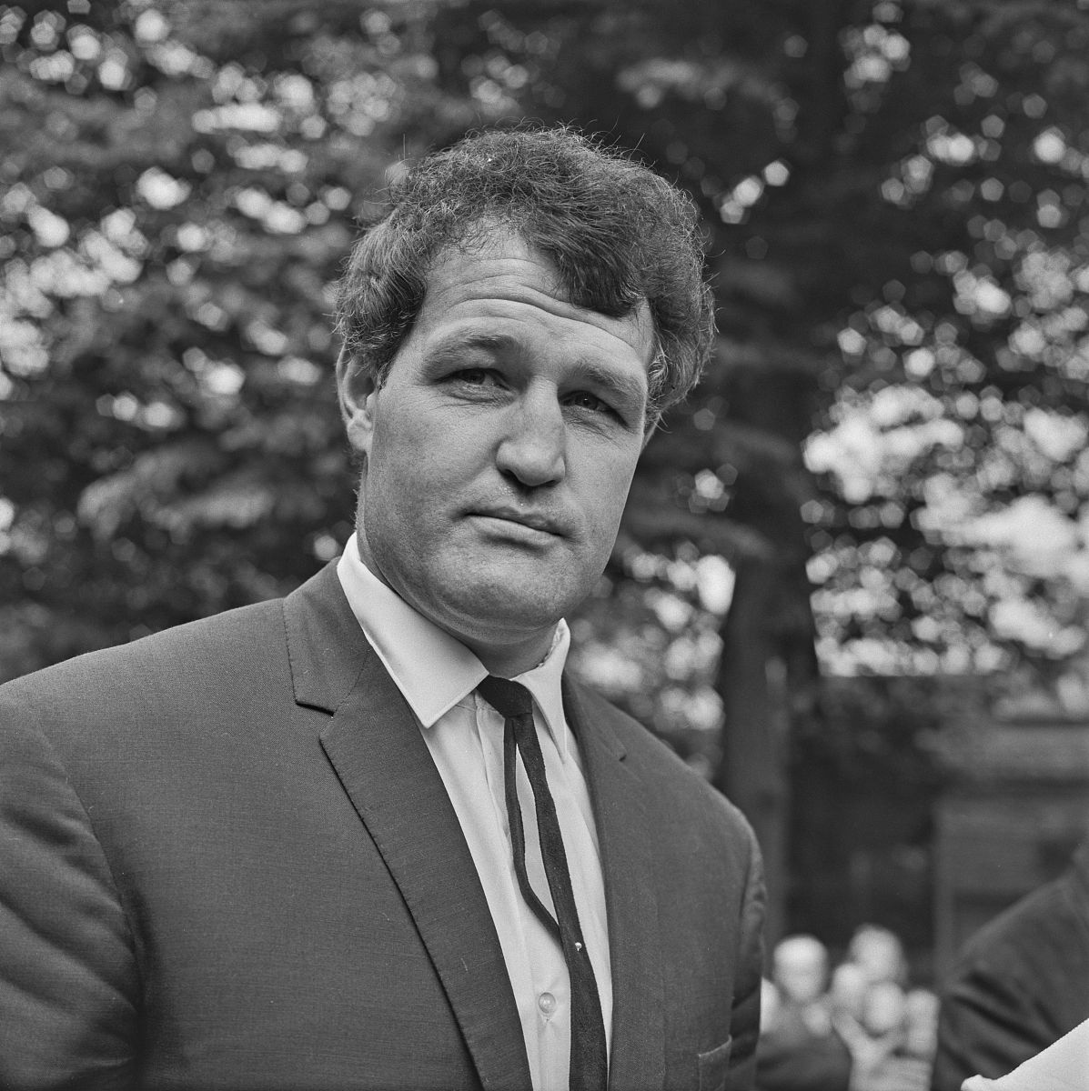 british boxer ron barton (1933 - 2018) attends the funeral of bo