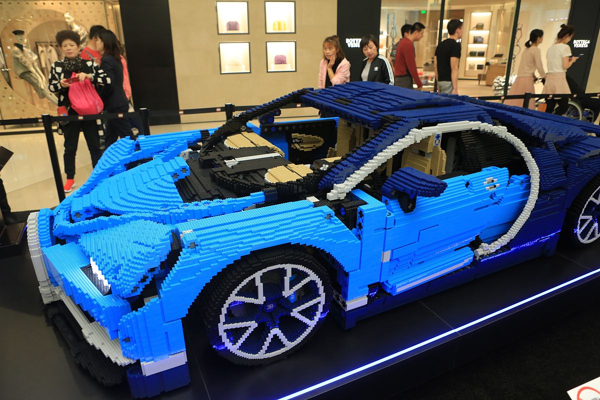 用潘洛斯积木搭建五菱汽车模型，我更爱MINI！