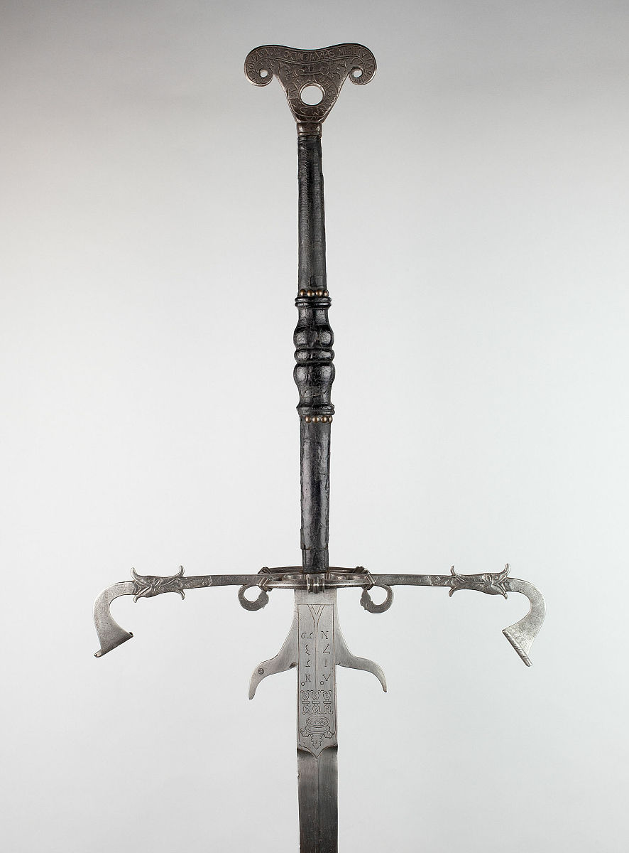 two-handed sword for the bodyguard of julius, duke of brunswick-