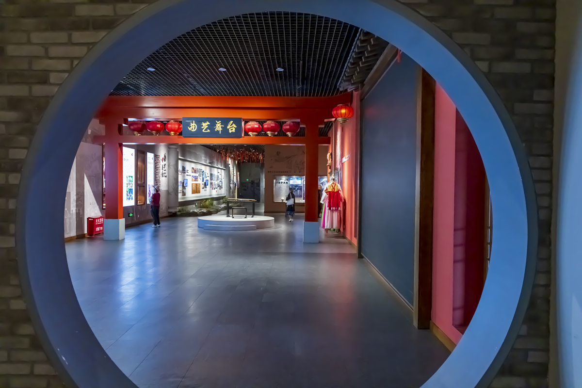 河北展馆门头设计思路