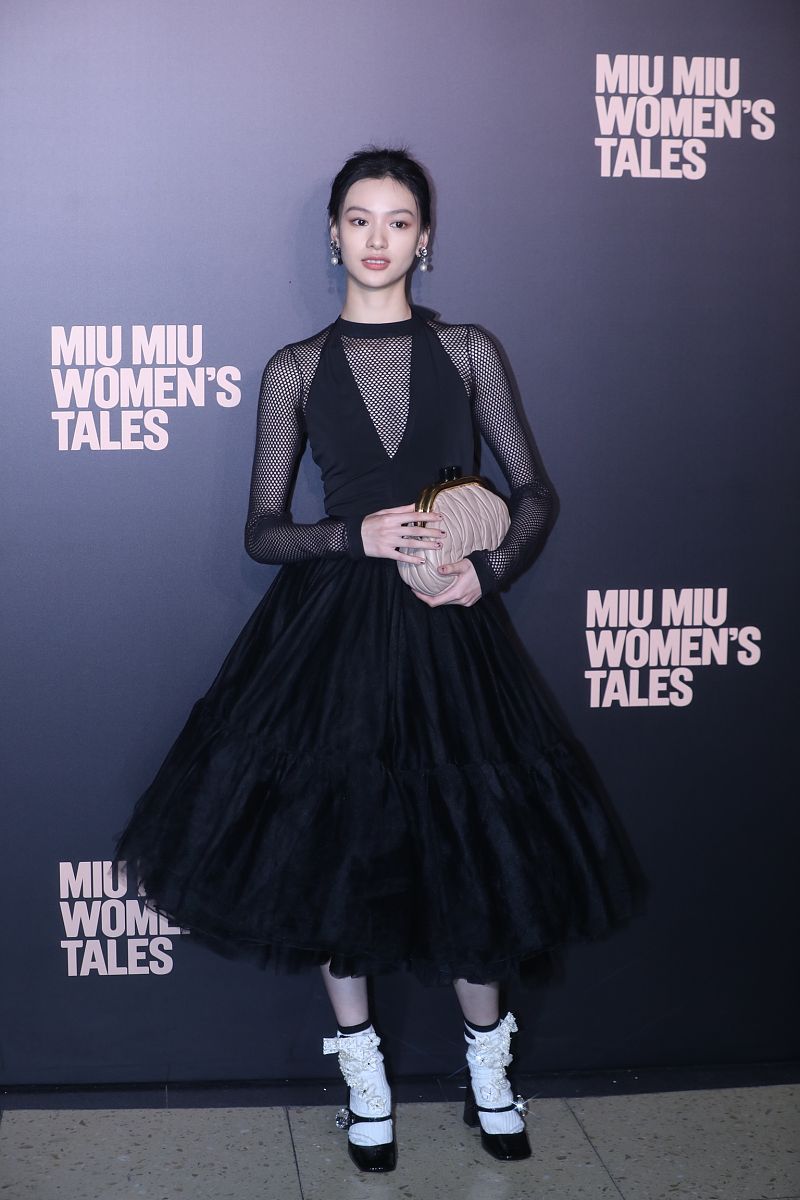 2020年11月24日,上海,miu miu "女人的故事"短片系列展映活动.邱天