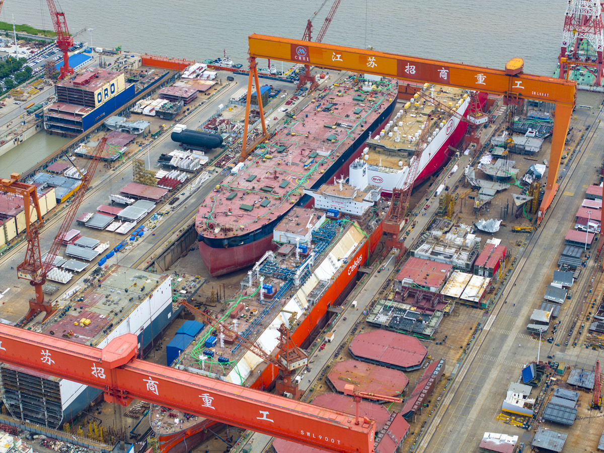 南通港的集装箱泊位数