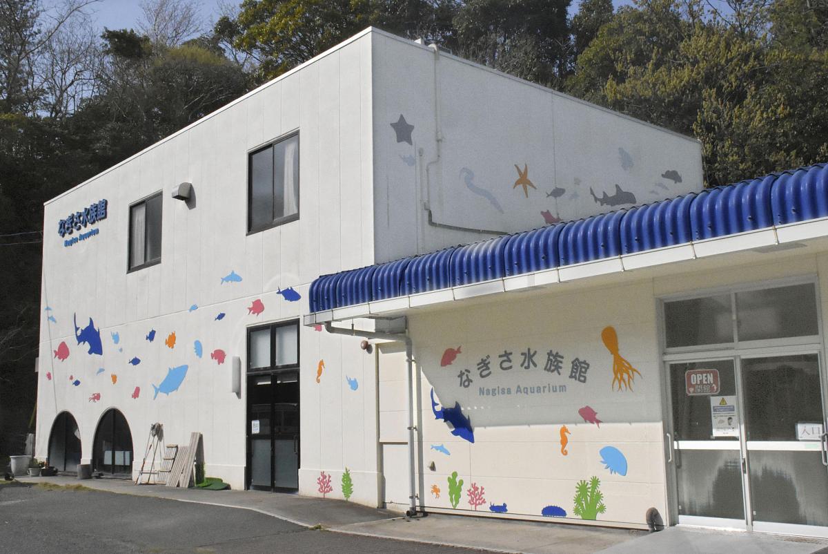 当地时间2020年4月2日,日本山口县,实拍纳吉萨水族馆.该馆据称是日本