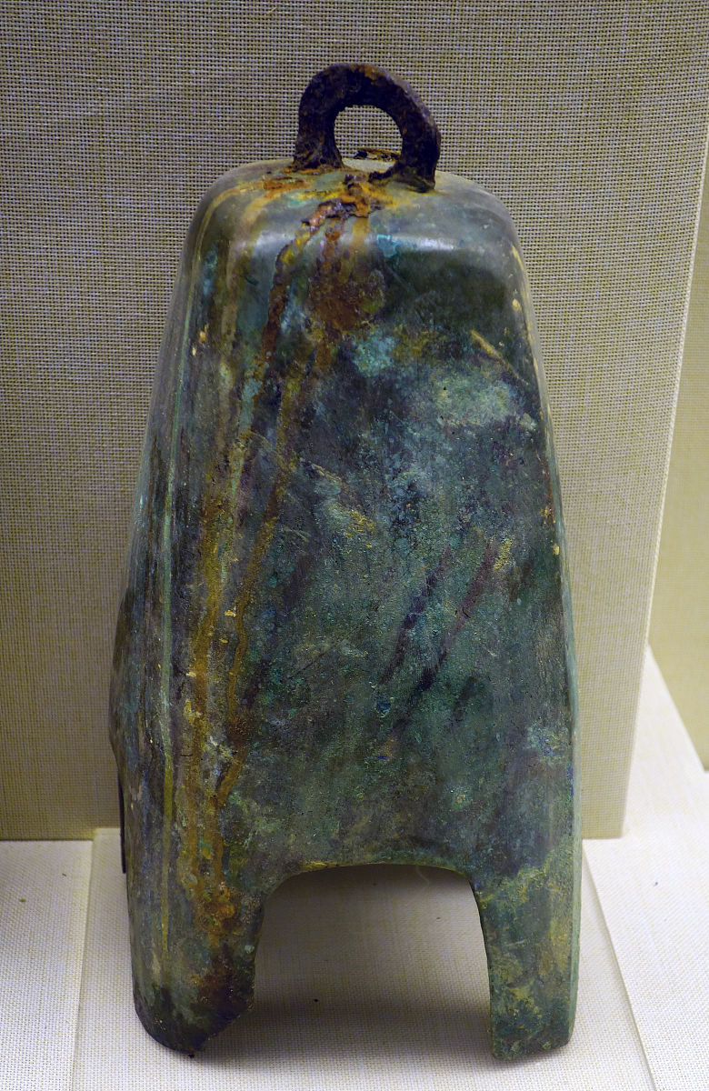 2014年03月10日 铜铎,辽代,科右中旗代钦塔拉辽代墓葬出土.内蒙古兴安