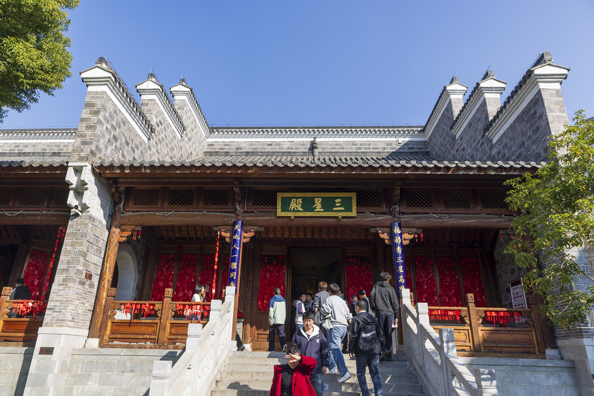 2025年11月22日,江西南昌,万寿宫(铁柱宫).