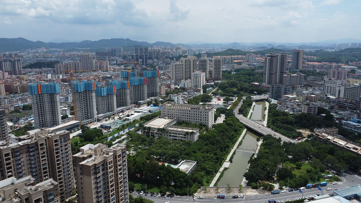 2021年8月11日,广东省东莞市清溪镇.