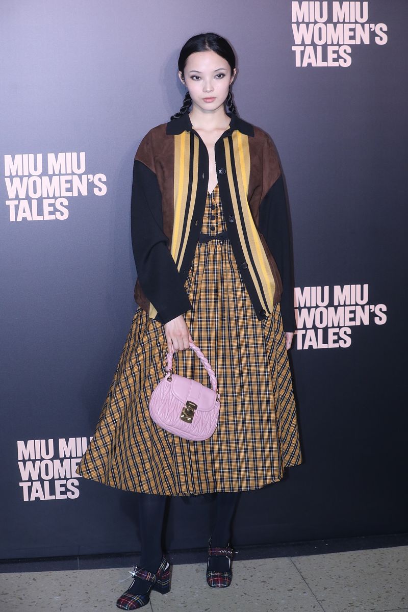 2020年11月24日,上海,miu miu "女人的故事"短片系列展映活动.雎晓雯