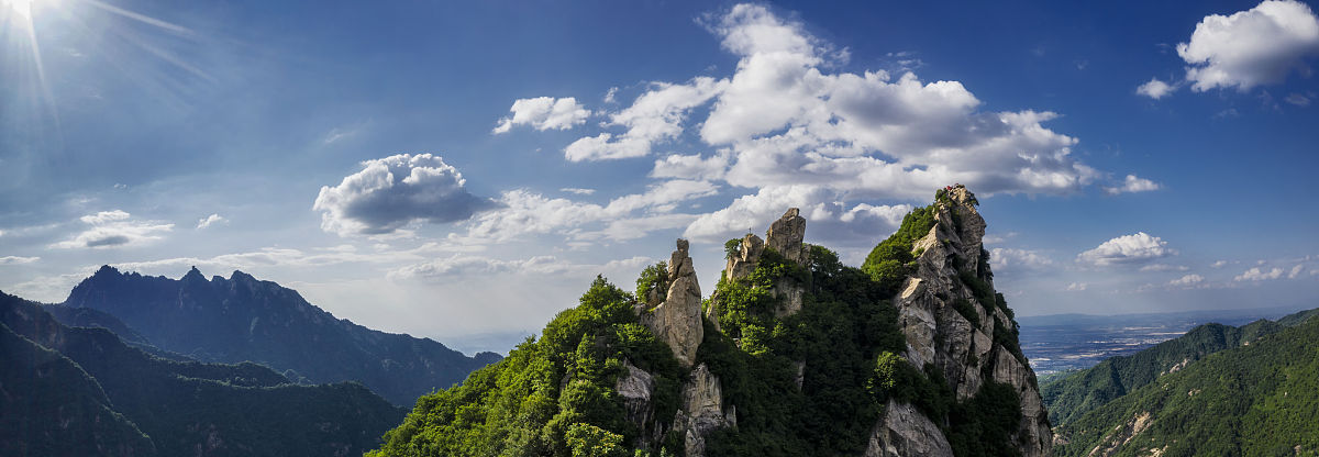 2021年6月11日,西安,秦岭翠华山.(如若下载使用,请务必署名:曾文平/视