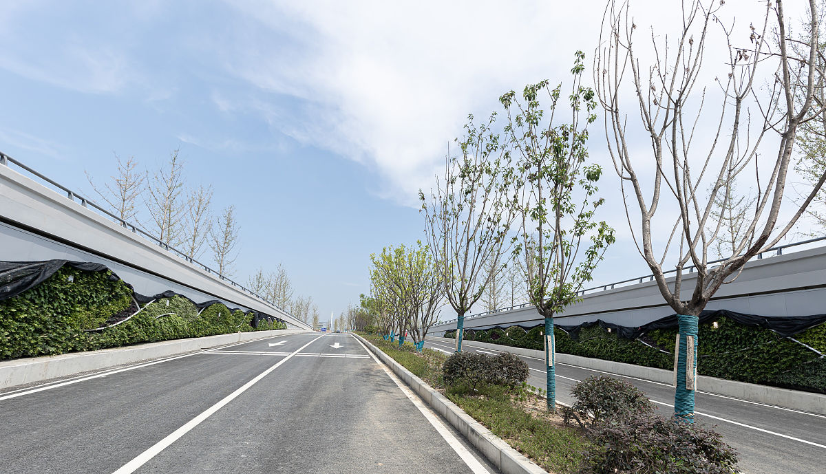 2021年8月10日,成都,东安湖隧道已初步完工.(如需下载使用,请务必署名