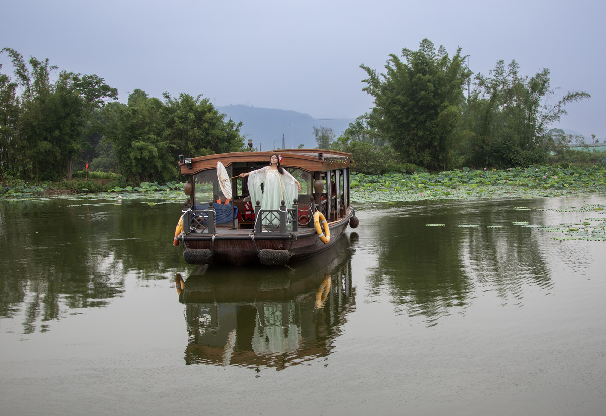 春遊 新安江 孫王閣 遊船 花鳥市場