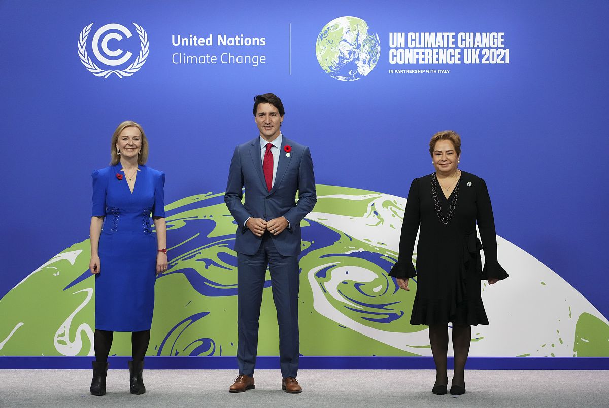 当地时间2021年11月1日,英国格拉斯哥,《联合国气候变化框架公约》第2