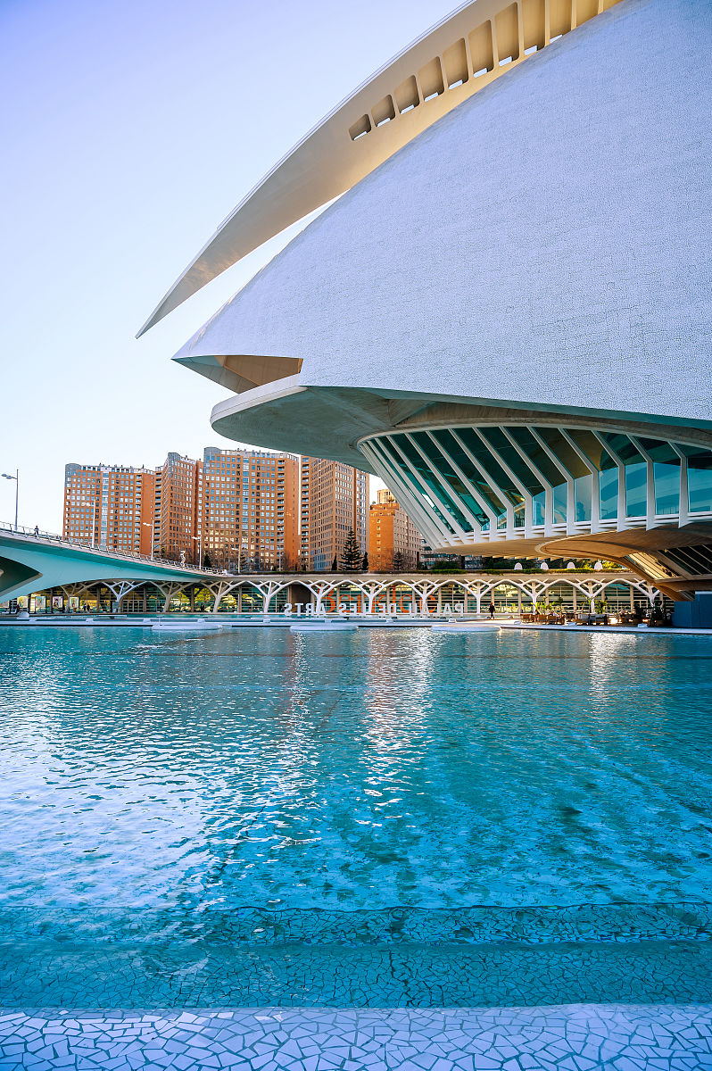 2020年1月31日,西班牙瓦伦西亚艺术科学城(ciudad de las artes y las