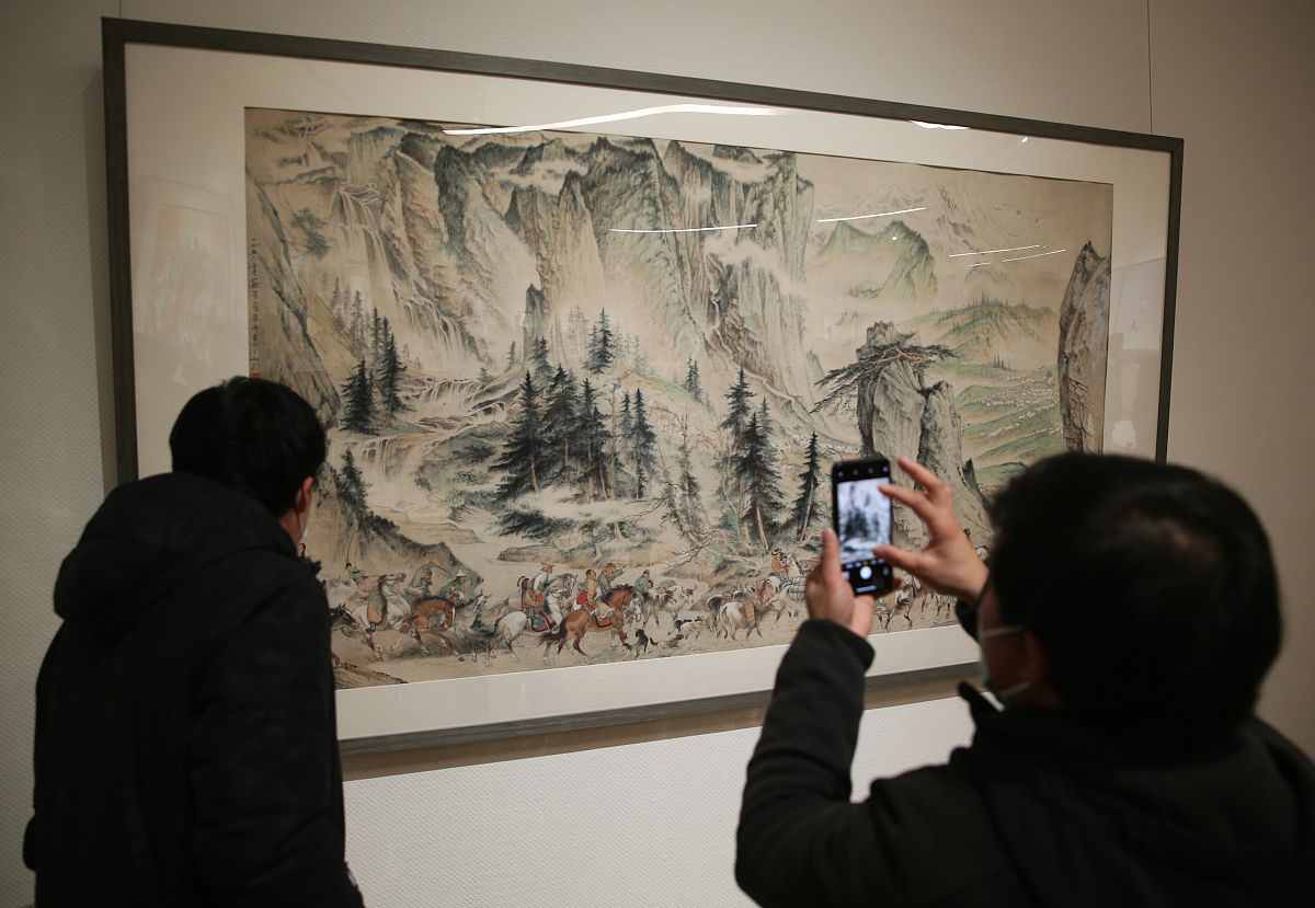 黄土风貌在山水画中的笔墨探索：国外研究现状