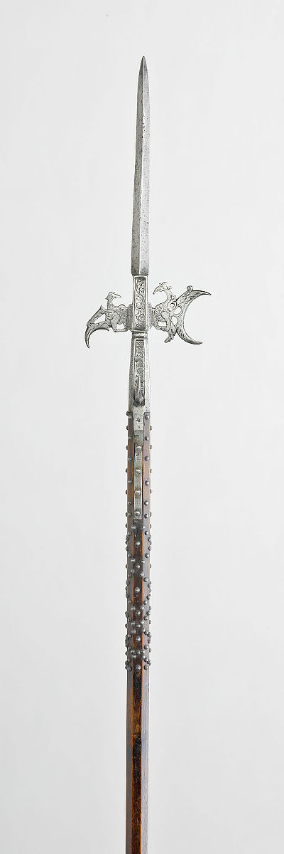 halberd, flanders, 1620/50. artist unknown. (photo by heritage a