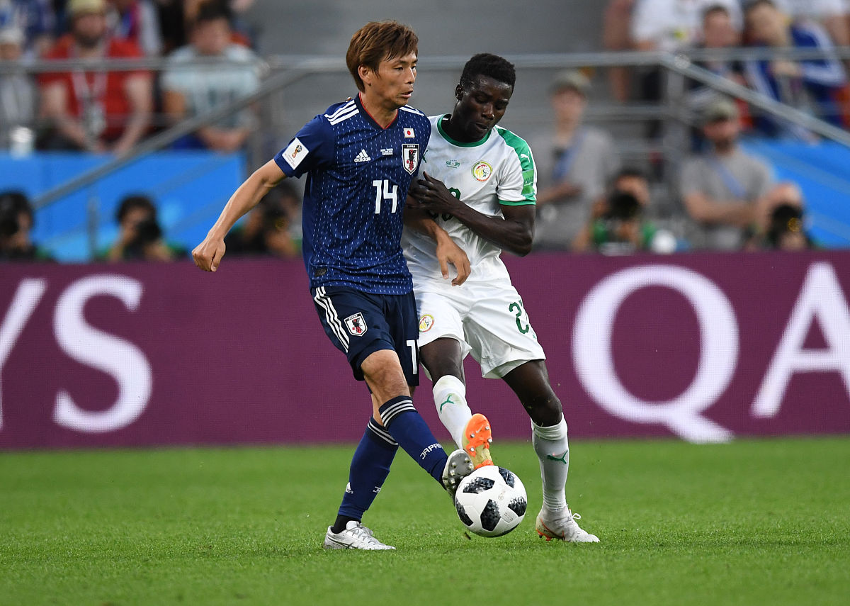 2018年6月24日,俄罗斯,2018俄罗斯世界杯小组赛h组,日本2-2塞内加尔.5