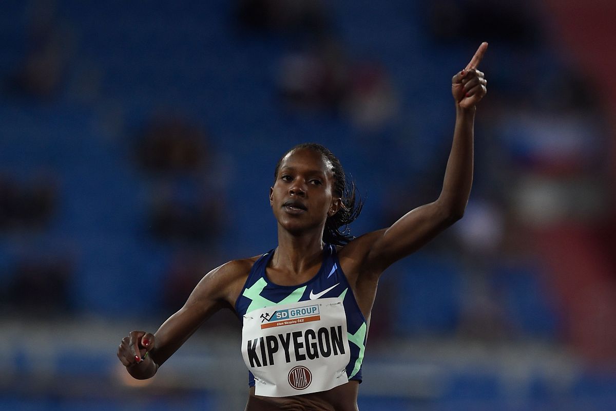 2020年9月8日,捷克,2020世界田联洲际巡回赛捷克站赛况.faith kipyego