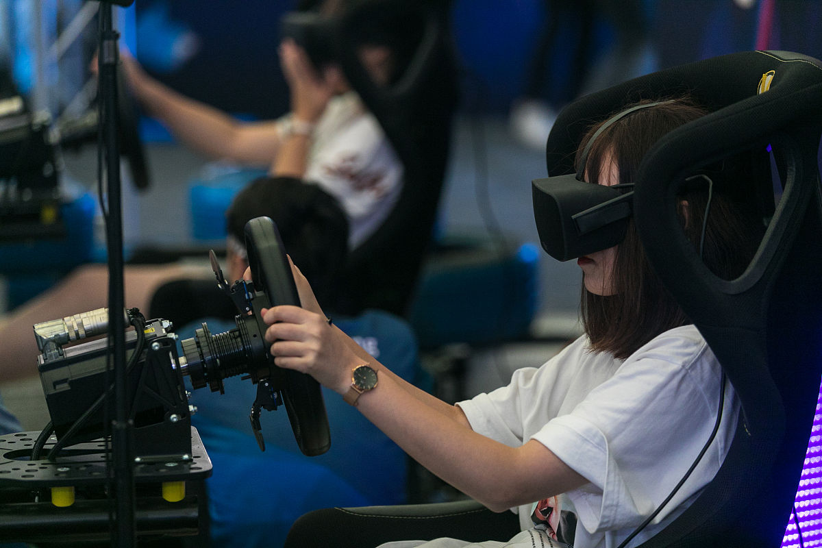 2018年8月3日  上海 2018chinajoy中国国际数码互动娱乐展览会 vr游戏