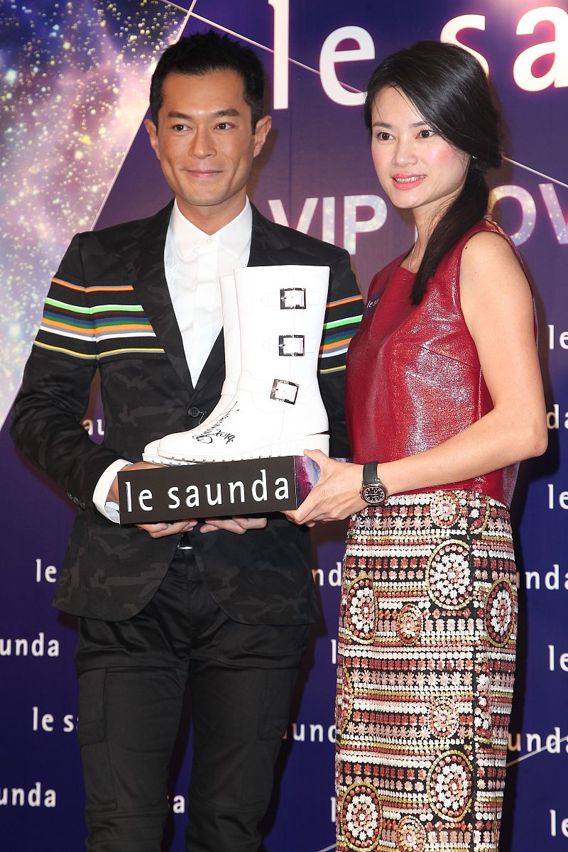 周慧敏向古天乐道歉，古天乐：多多指教