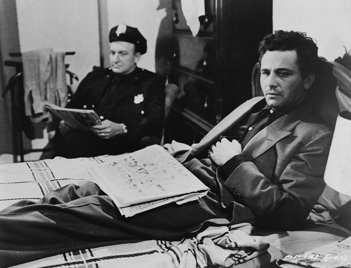 actor peter falk plays abe 'kid twist' reles in the 1960 motion 