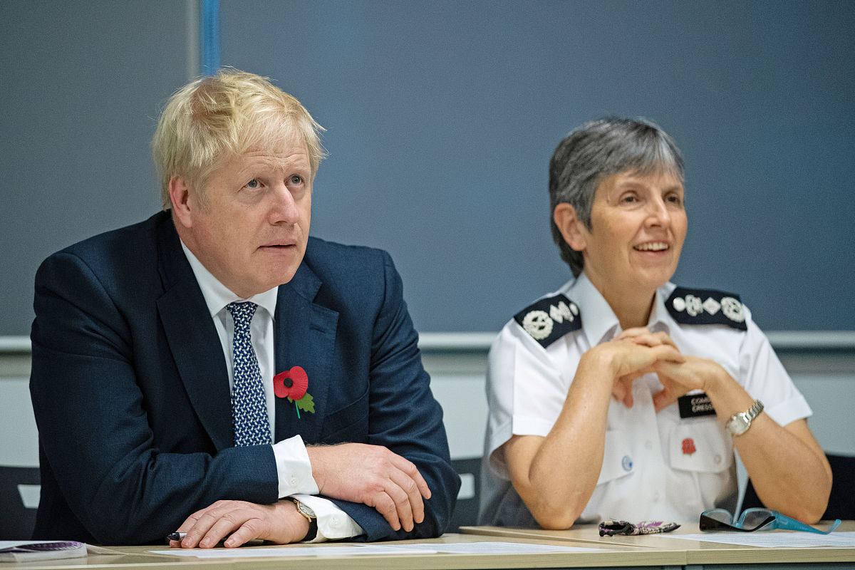 当地时间2022年1月25日,英国伦敦,英国首相鲍里斯·约翰逊(boris john