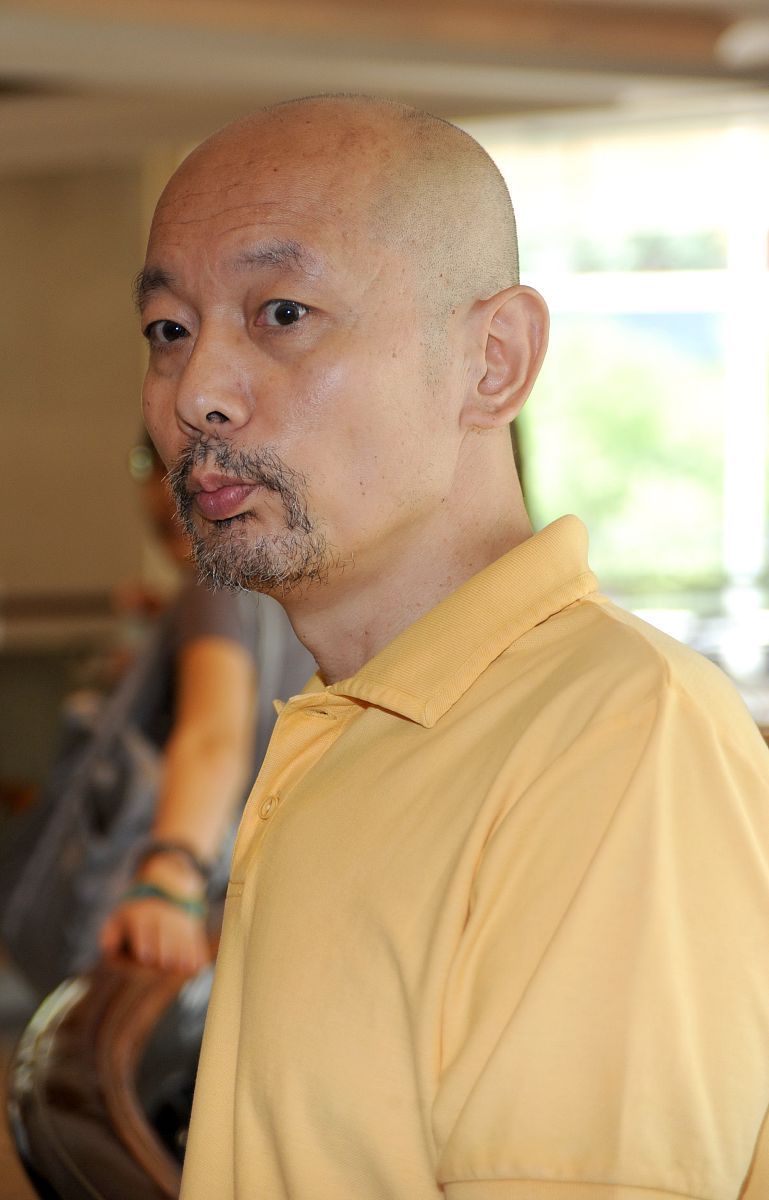 2009年7月1日,北京,电影《气喘吁吁》海报揭幕及官网启动仪式正式举办