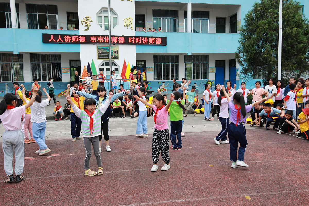 2021年5月26日,贵州省黔东南苗族侗族自治州从江县刚边乡中心小学的学