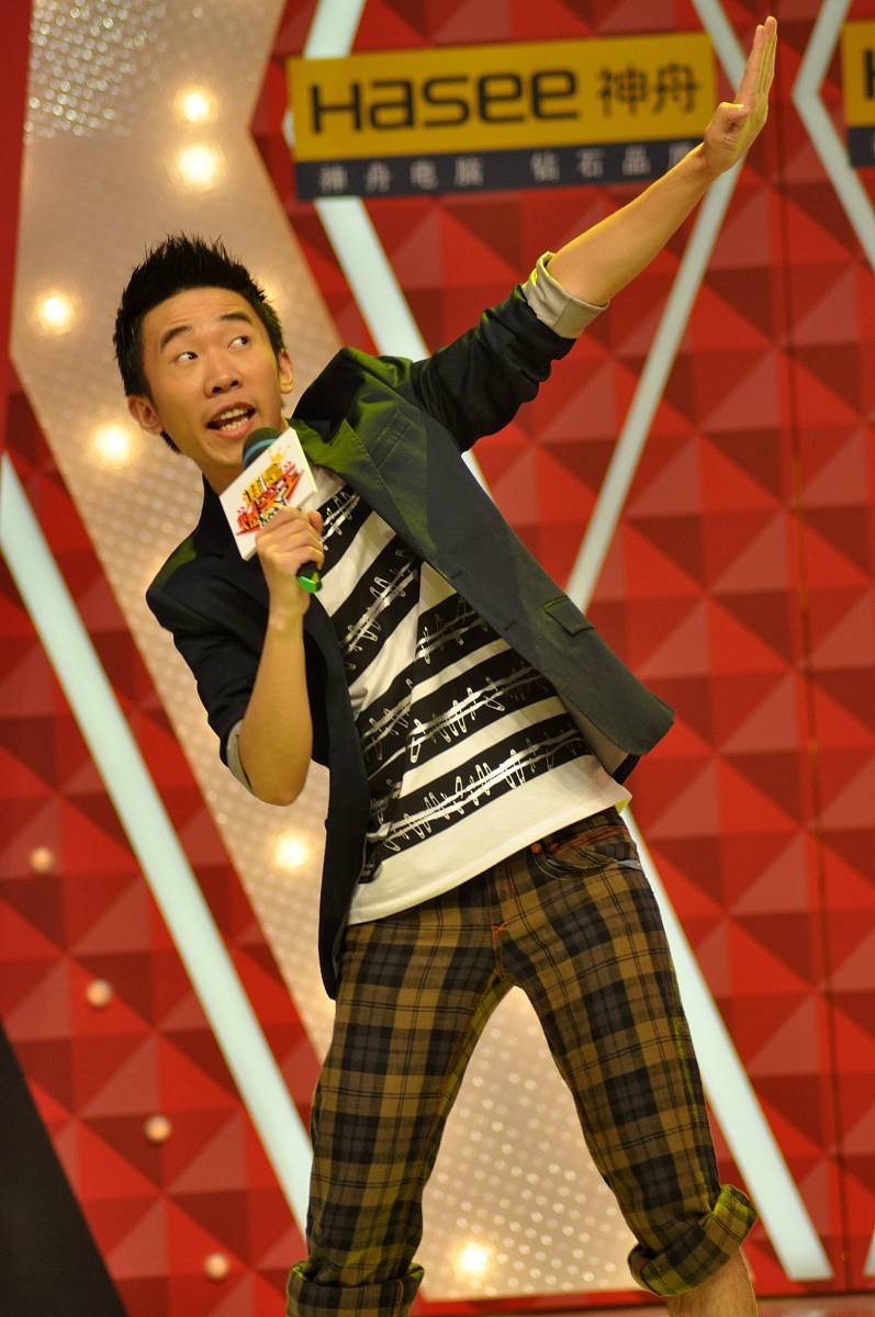 2011年5月26日,上海,搞笑综艺节目《谁是爆笑王》录制.杨迪+++_+++谁