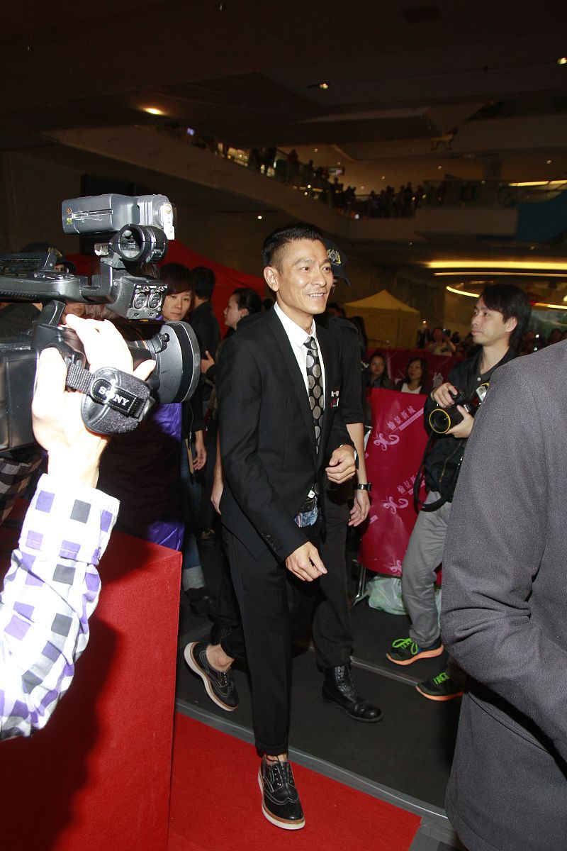 2013年12月15日,香港,电影《风暴》举行宣传活动. , 刘德华 ,