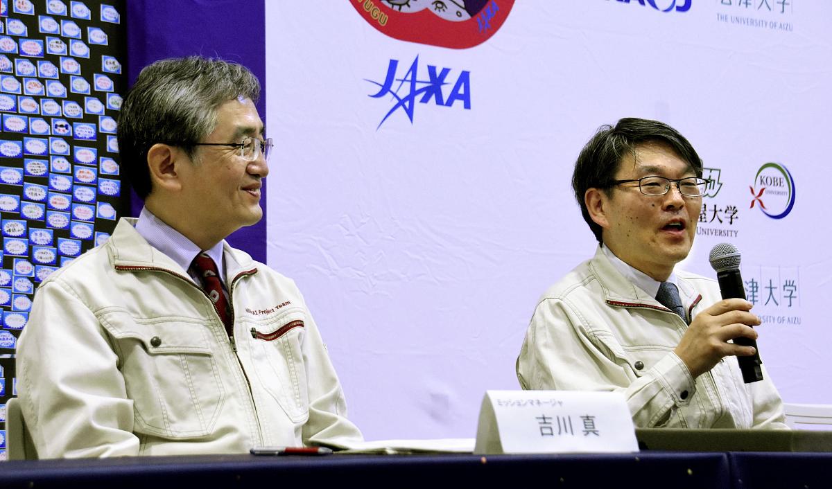 当地时间2019年2月22日,日本相模原,宇宙航空研究开发机构(jaxa)工作