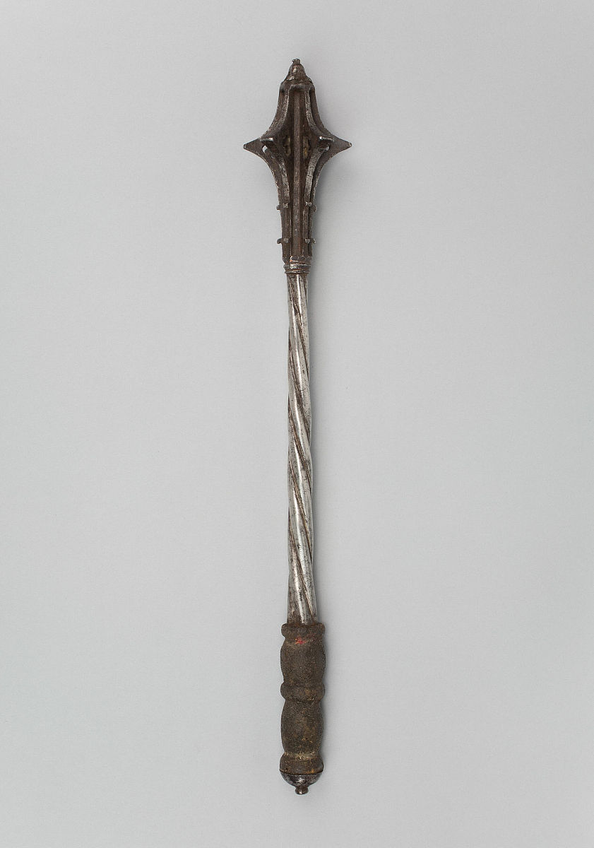 mace, germany, 1480/1500. artist unknown. (photo by by heritage 