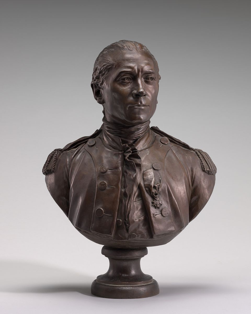 john paul jones, model 1780, cast 1921. artist jean-antoine houd