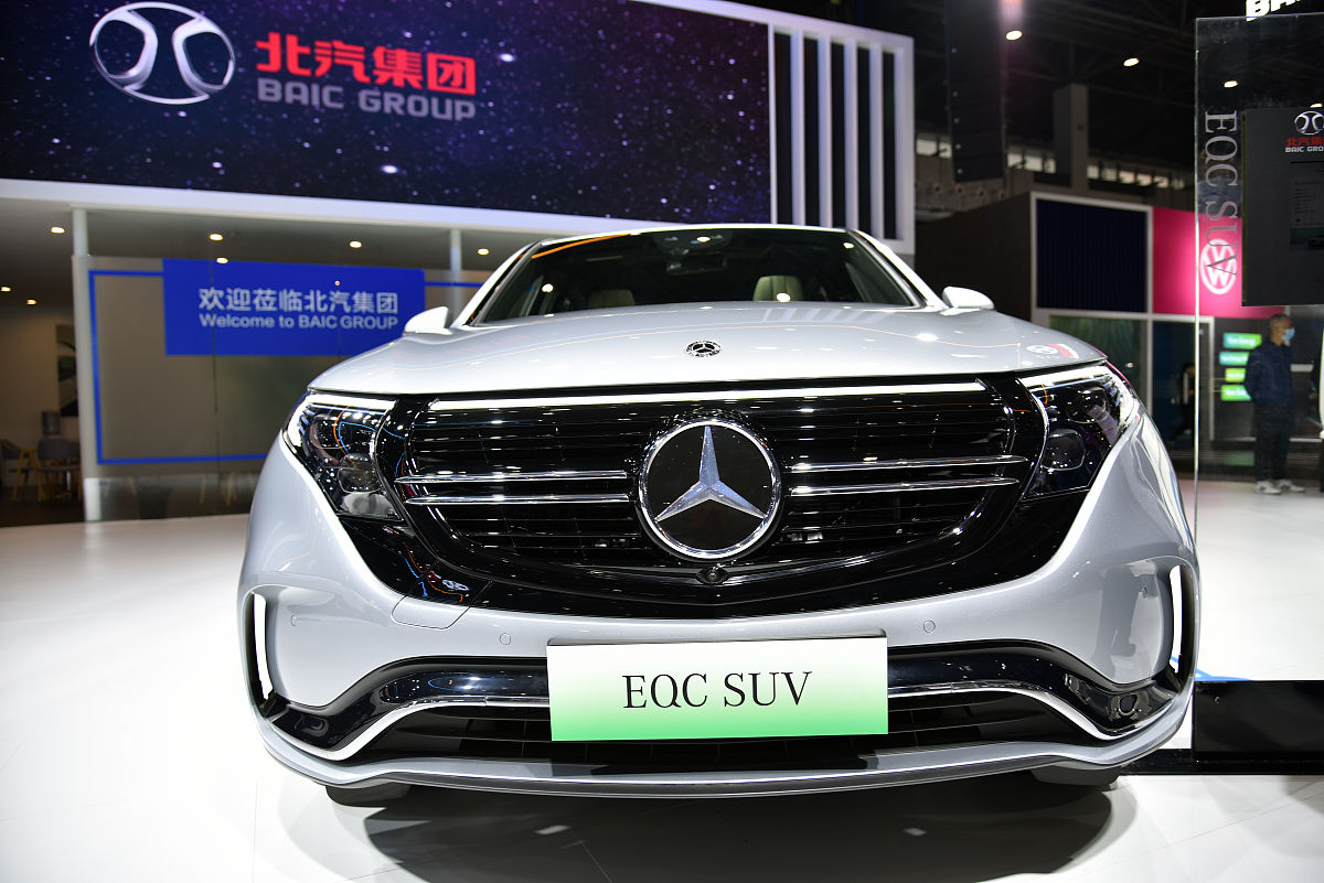 2021年1月9日,海南省海口市,奔驰eqc suv坚守豪华底线,亮相2021(第三