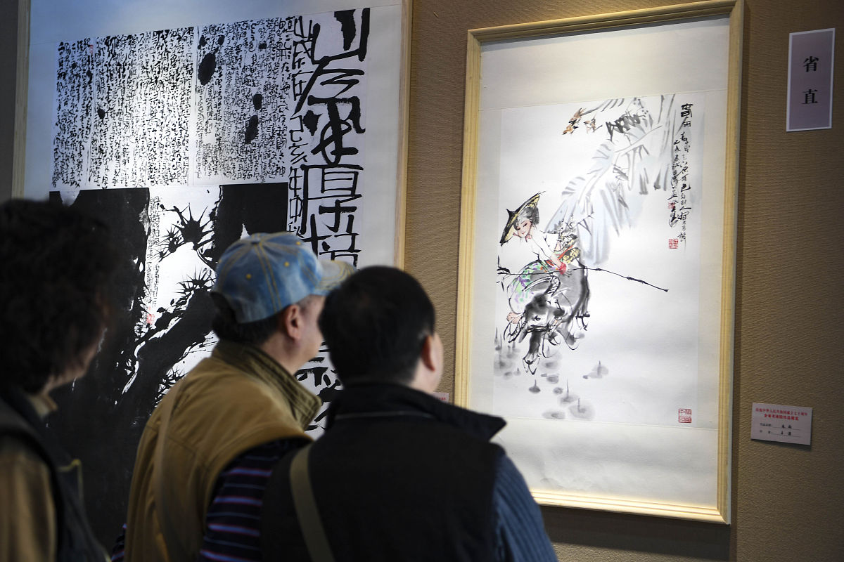 这段文字内字画创作是必要部分请不要修改重新写一篇吧